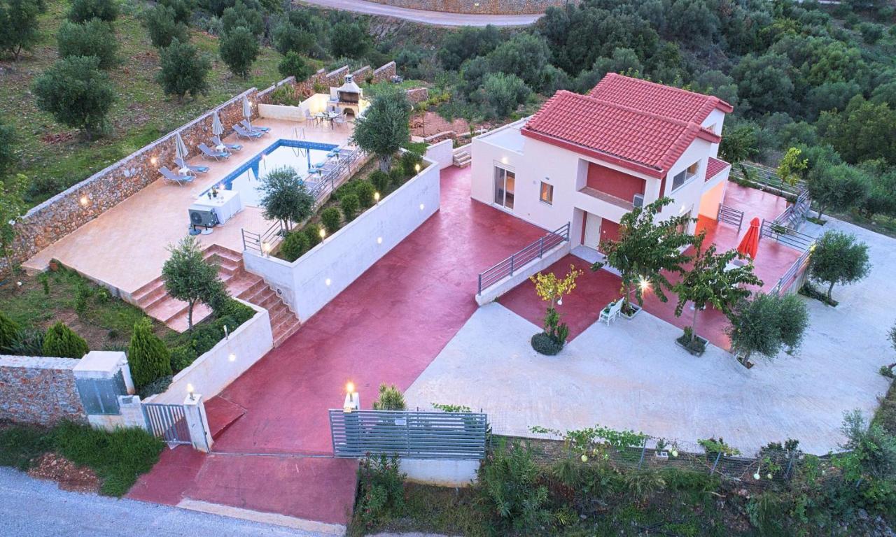 Aqua Blue Villas With Heated Pool Mathes Екстер'єр фото