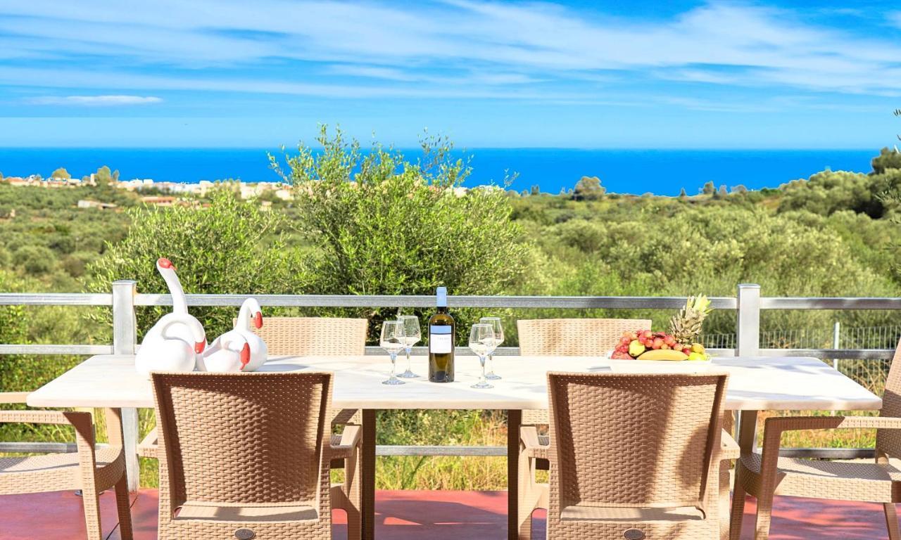 Aqua Blue Villas With Heated Pool Mathes Екстер'єр фото